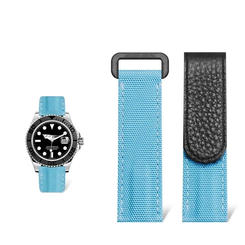 Canvas Strap Watch - Tali Jam Tangan Kanvas Pengencang Kait