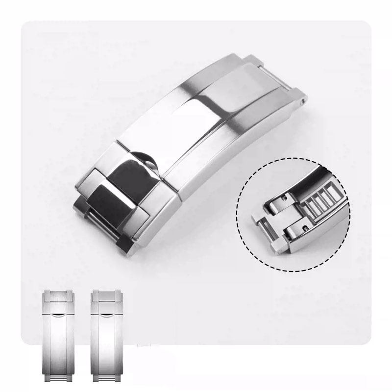 Rolex Watch Submariner - Gesper Jam Tangan Kunci Slider Baja