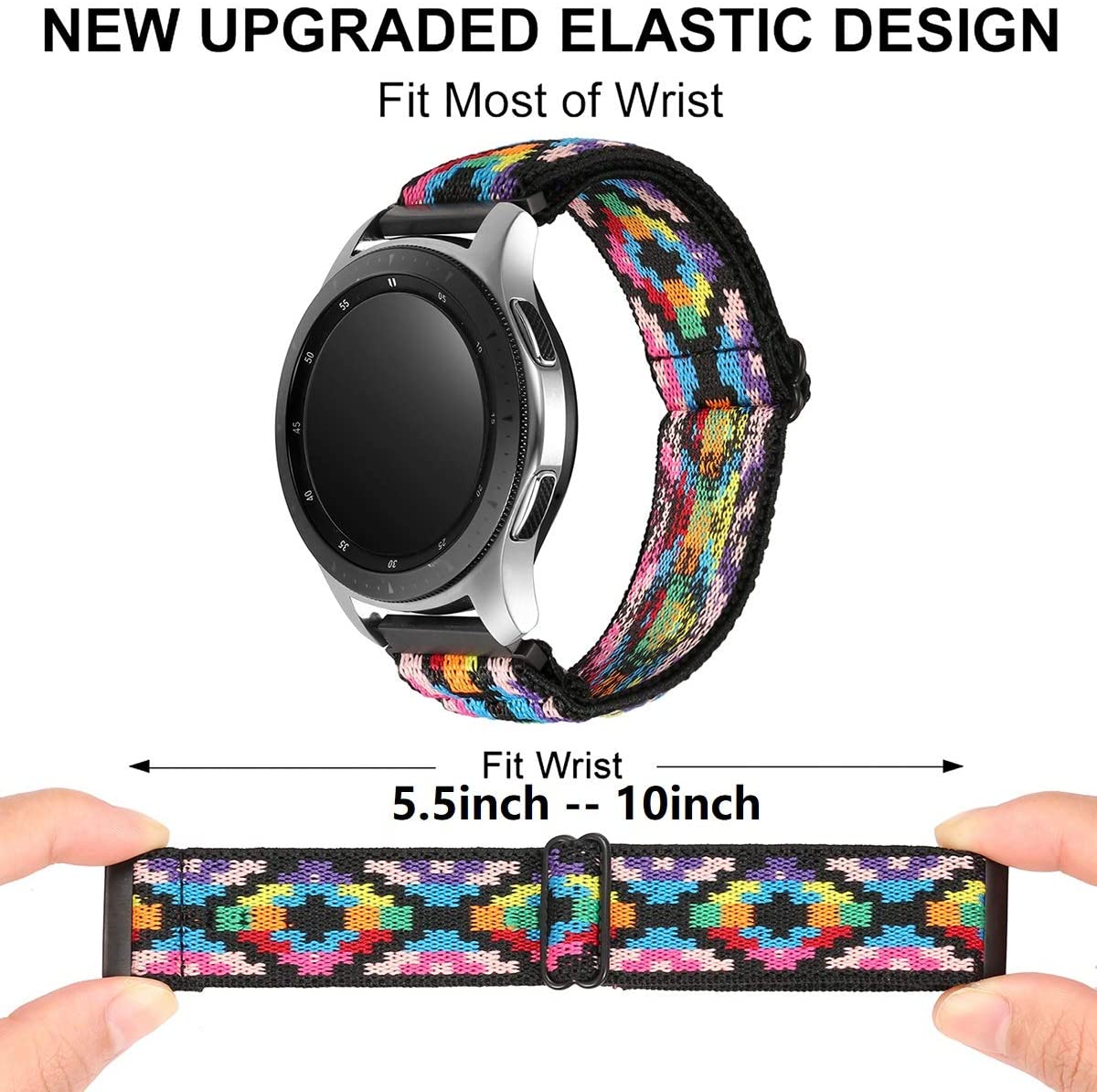Tali jam tangan Samsung Galaxy - Nato Strap Nylon ulasan dan harga