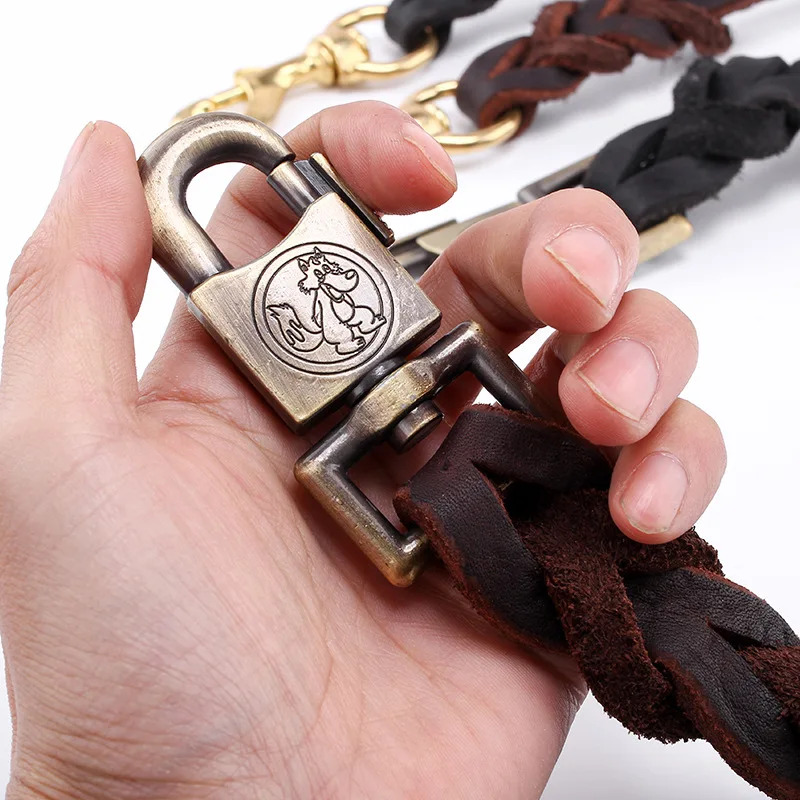 Tali Anjing Kulit Asli - Tali  - Leather Strap Quick Release ulasan dan harga