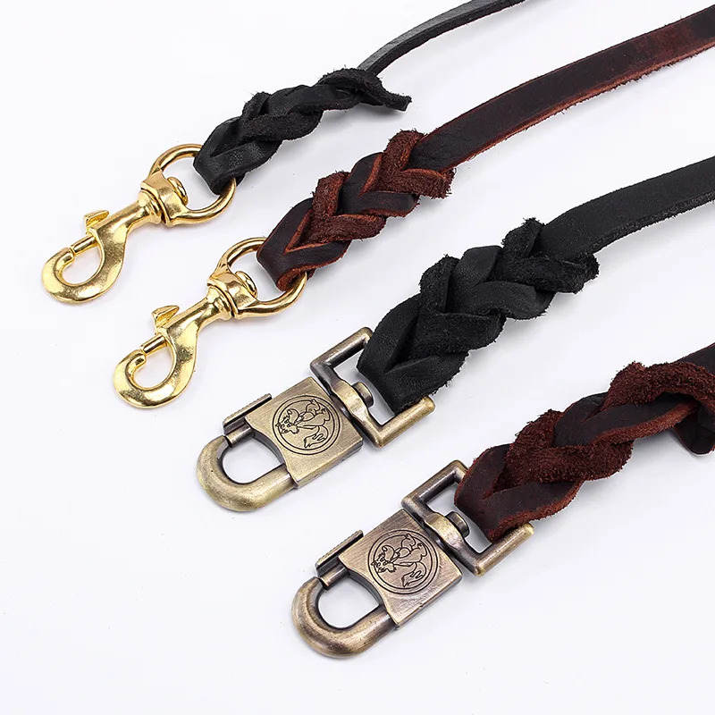 Tali Anjing Kulit Asli - Tali  - Leather Strap Quick Release ulasan dan harga