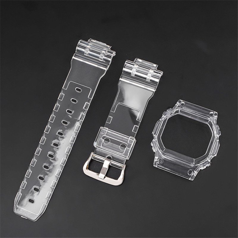 Resin Strap Watch + Case untuk - Casio Watch G-Shock Dw-5600 ulasan dan harga