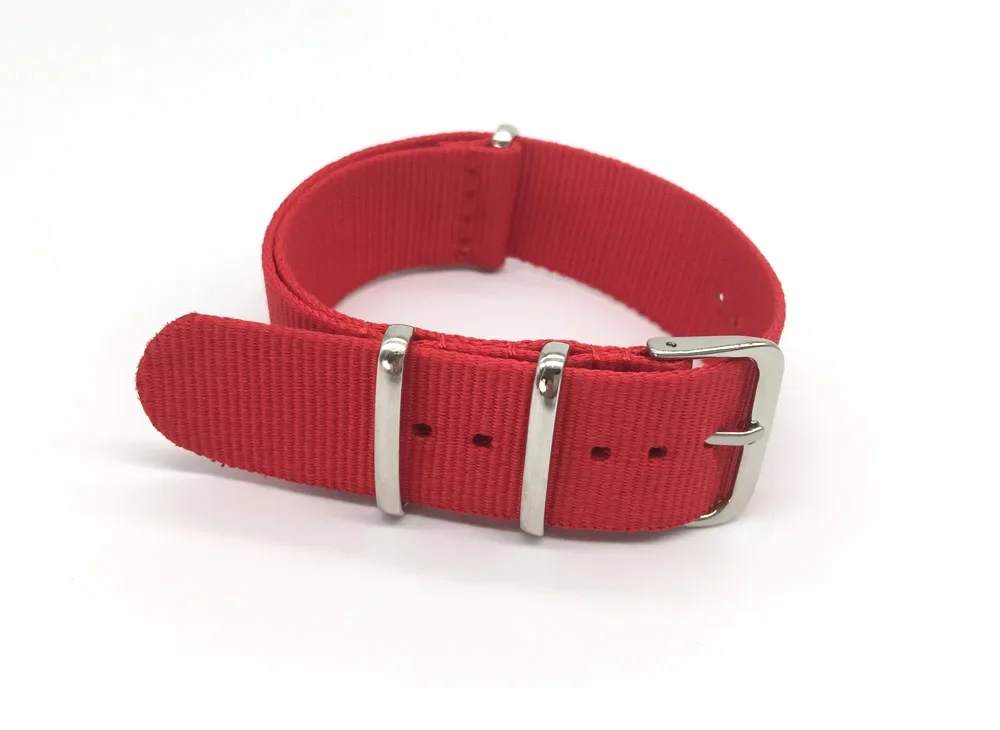 Tali Nilon Merah Pria & Wanita - Nato Strap Nylon ulasan dan harga