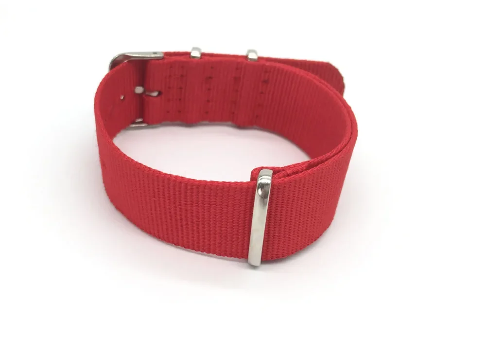 Tali Nilon Merah Pria & Wanita - Nato Strap Nylon ulasan dan harga