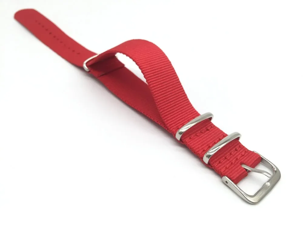 Tali Nilon Merah Pria & Wanita - Nato Strap Nylon ulasan dan harga