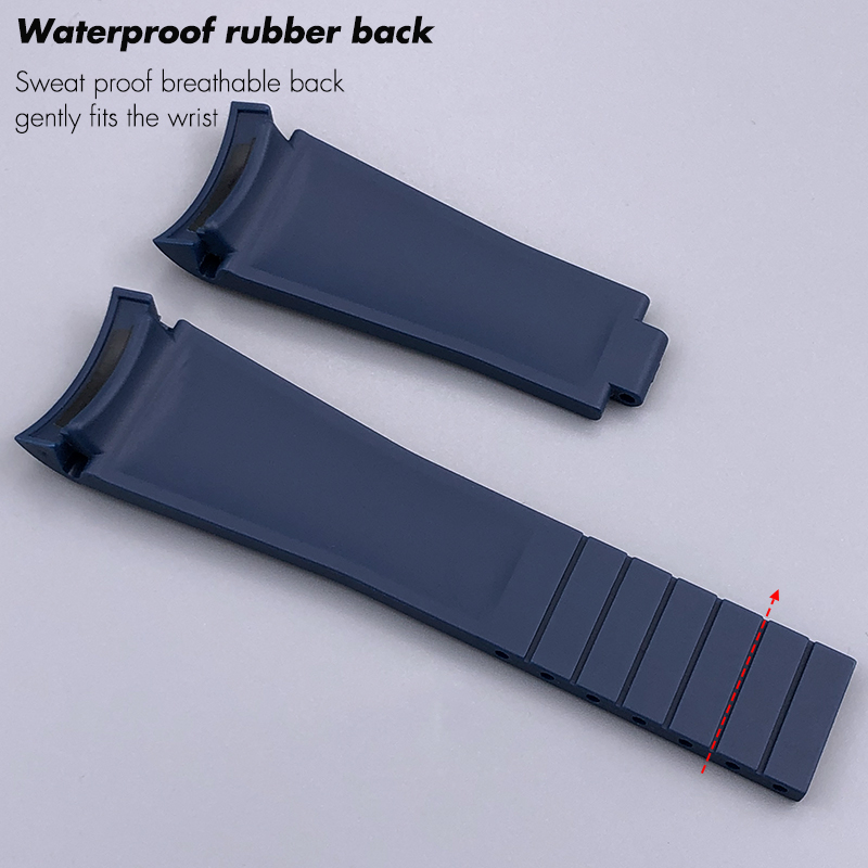 Tali jam tangan karet, 18mm 19 - Rolex Watch Submariner ulasan dan harga