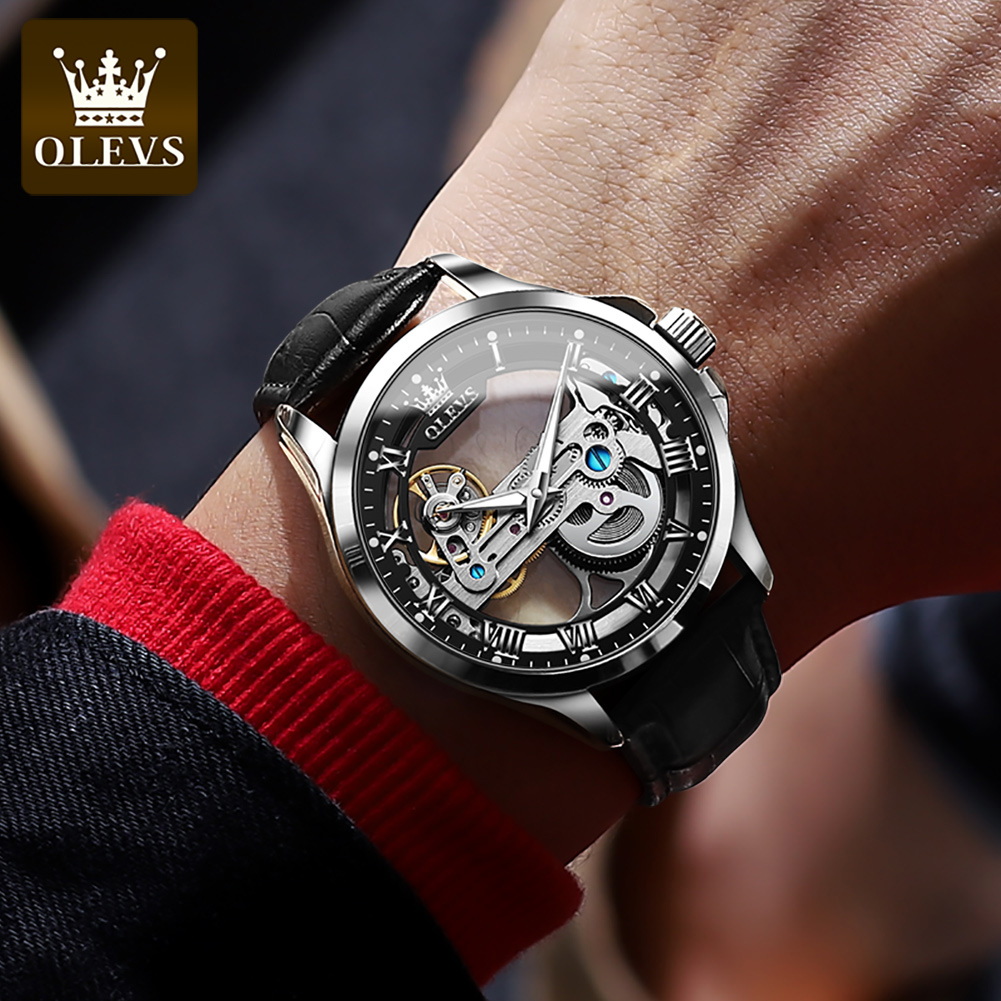 OLEVS jam tangan pria, 6661 ot - Rolex Watch Daytona ulasan dan harga