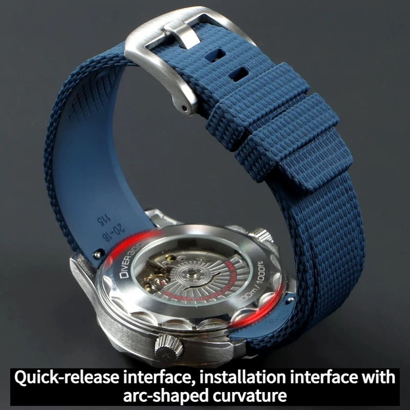 Tali jam tangan fluorosilicone - Audemars Piguet Watch Code 11.59 ulasan dan harga