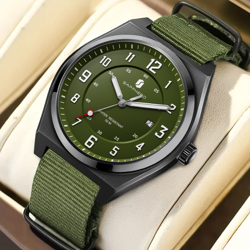 SAPPHERO Jam Tangan Kuarsa Ola - Tropic Strap Vintage ulasan dan harga